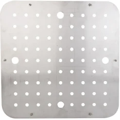 Barstuff Abdeckung für Spülbecken, CNS gelocht - 40x40cm
