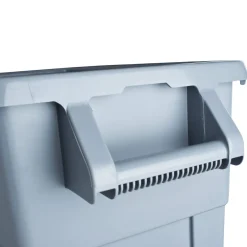 Barstuff Abfallbehälter grau, mit 2 Rollen - 65l