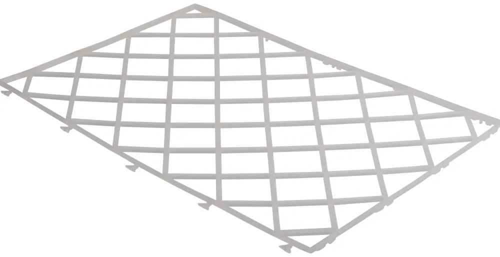 Barstuff Abtropfgitter zusammensteckbar, transparent - 10 Stk.