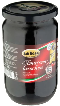 Barstuff Amarenakirschen entsteint, stark gezuckert - iska (890g)