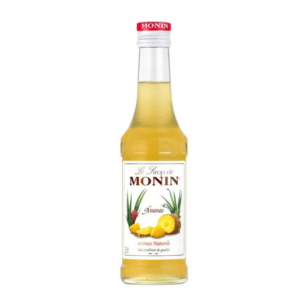 Barstuff Ananas - Monin Sirup Kleinflasche (0,25l)