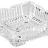 Barstuff Aschenbecher Rock, aus Glas - eckig, stapelbar