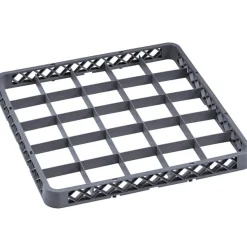 Barstuff Aufsatz Spülkorb 25-Fach, grau (Rack 98) - 50x50x4,5cm
