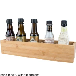 Barstuff Bambus Box mit Gefache - 39x10x8cm