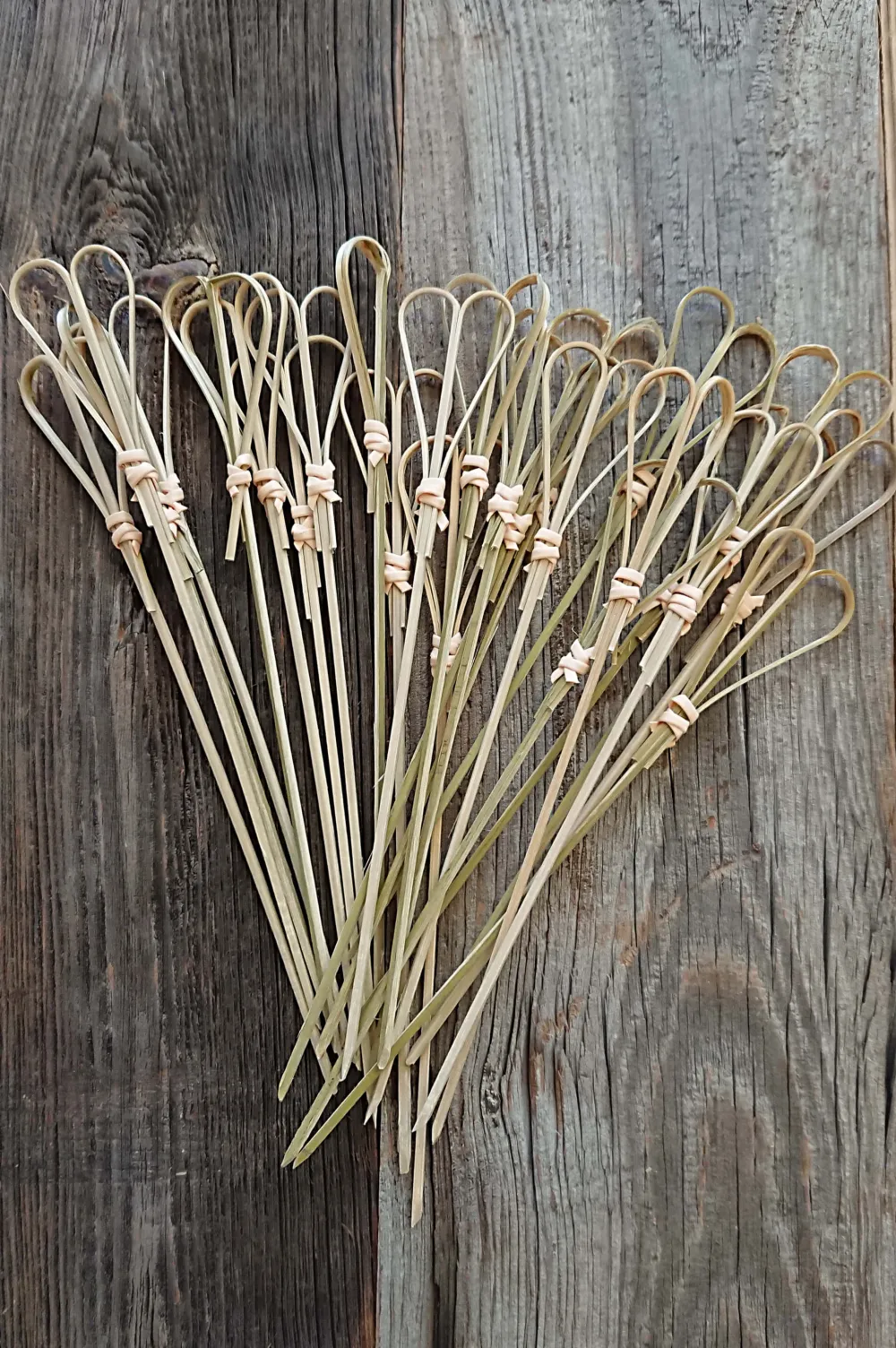 Barstuff Bambusspieße Herzform - 18cm (100 Stk.)