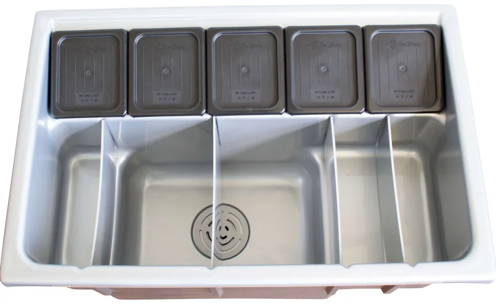 Barstuff Bar Station (grau) - mit Isolierung