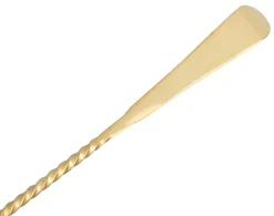 Barstuff Barlöffel Biloxi Strainer, Edelstahl, goldfarben - 34,5cm