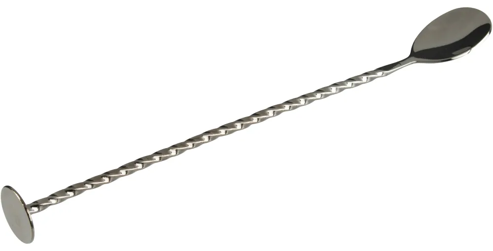 Barstuff Barlöffel Disc, gunmetal black, Überbartools - 25,5cm