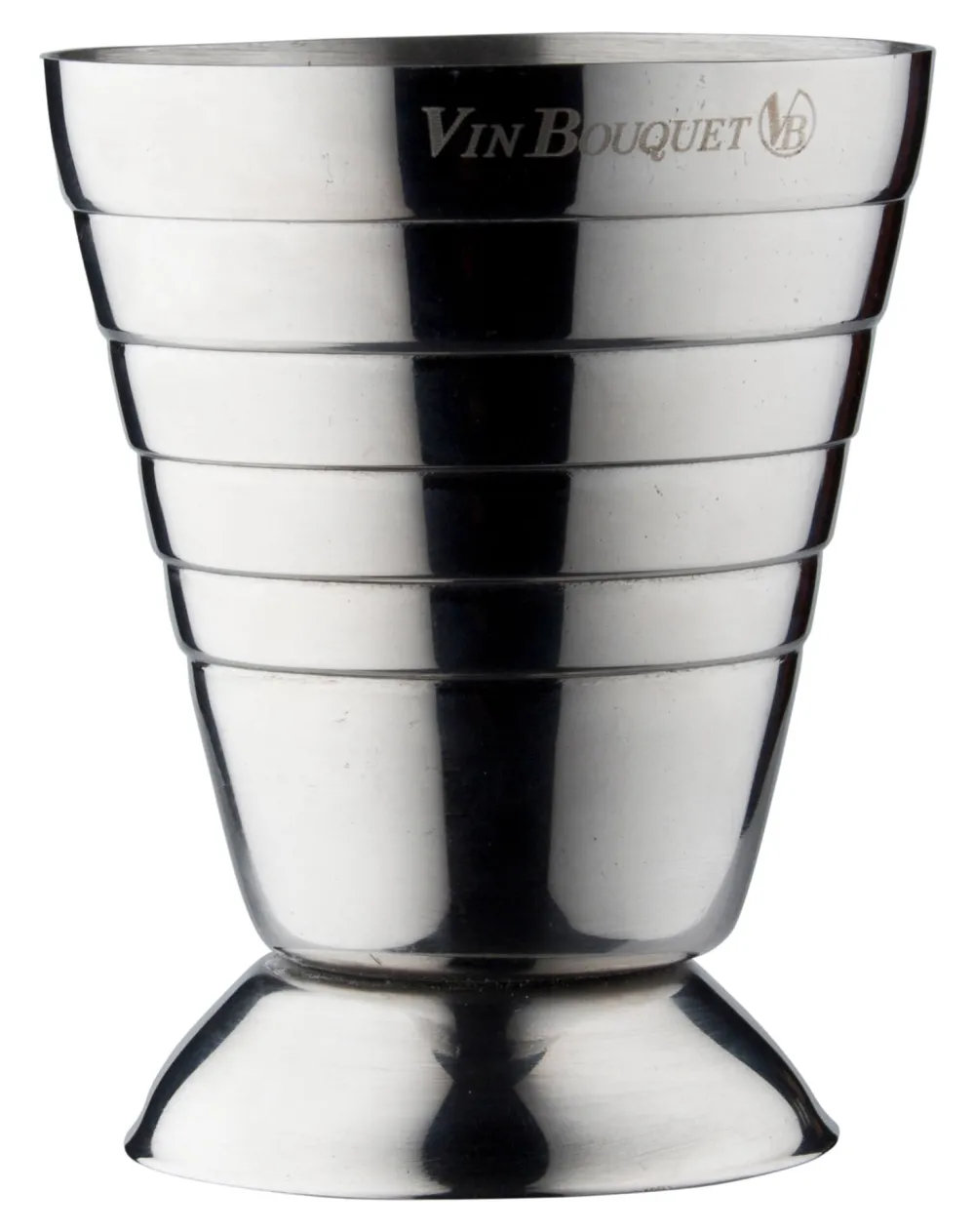 Barstuff Barmaß / Jigger, mit Abstufung - Edelstahl (75ml)