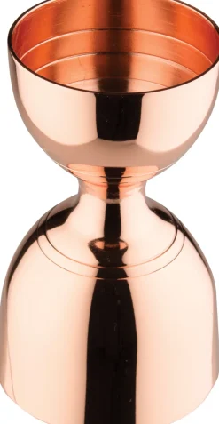 Barstuff Barmaß/ Bell-Jigger, kupferfarben - Edelstahl (30/60ml)