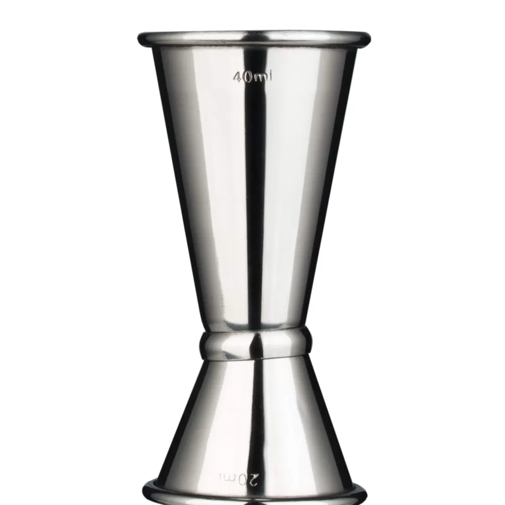 Barstuff Barmaß/ Jigger poliert - Edelstahl (20/40ml)