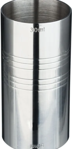 Barstuff Barmaß/ Jigger Zylinder poliert - Edelstahl (30/50ml)