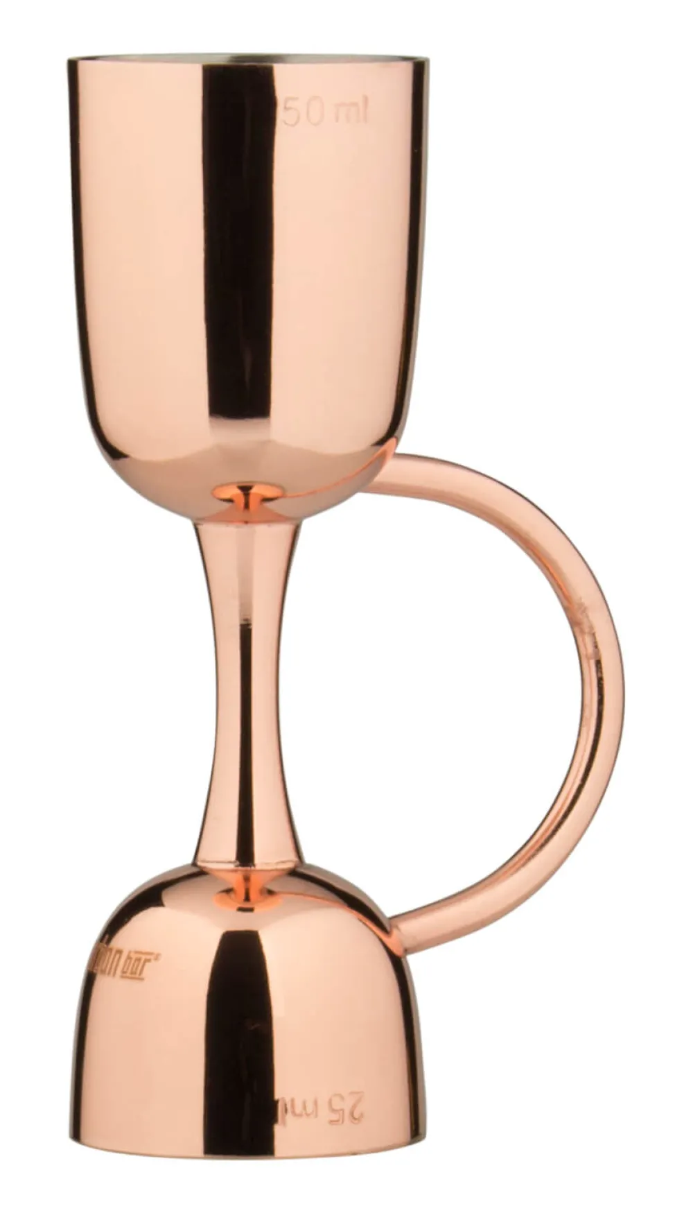 Barstuff Barmaß/Jigger Coley 25/50ml kupferfarben