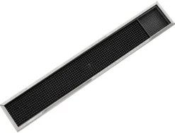 Barstuff Barmatte, mit Edelstahlrahmen - 61x10cm