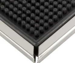Barstuff Barmatte, mit Edelstahlrahmen - 46,9x31,5cm