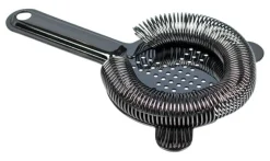 Barstuff Barsieb Cross, Edelstahl - Gunmetal Black (8,5cm)