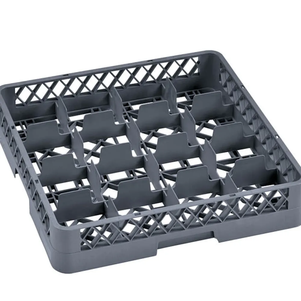 Barstuff Basis Spülkorb 16-Fach, grau (Rack 98) - 50x50x10cm