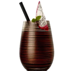 Barstuff Becher Twister schwarz-bronze, Stölzle - 465ml