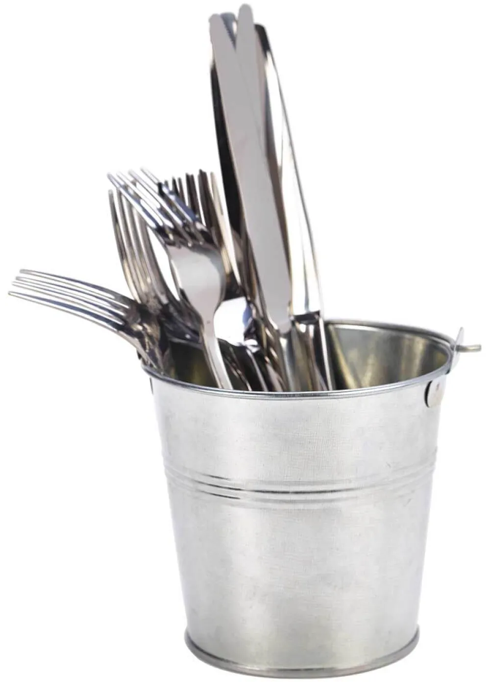 Barstuff Besteck-Eimer - Stahl verzinkt (800ml)