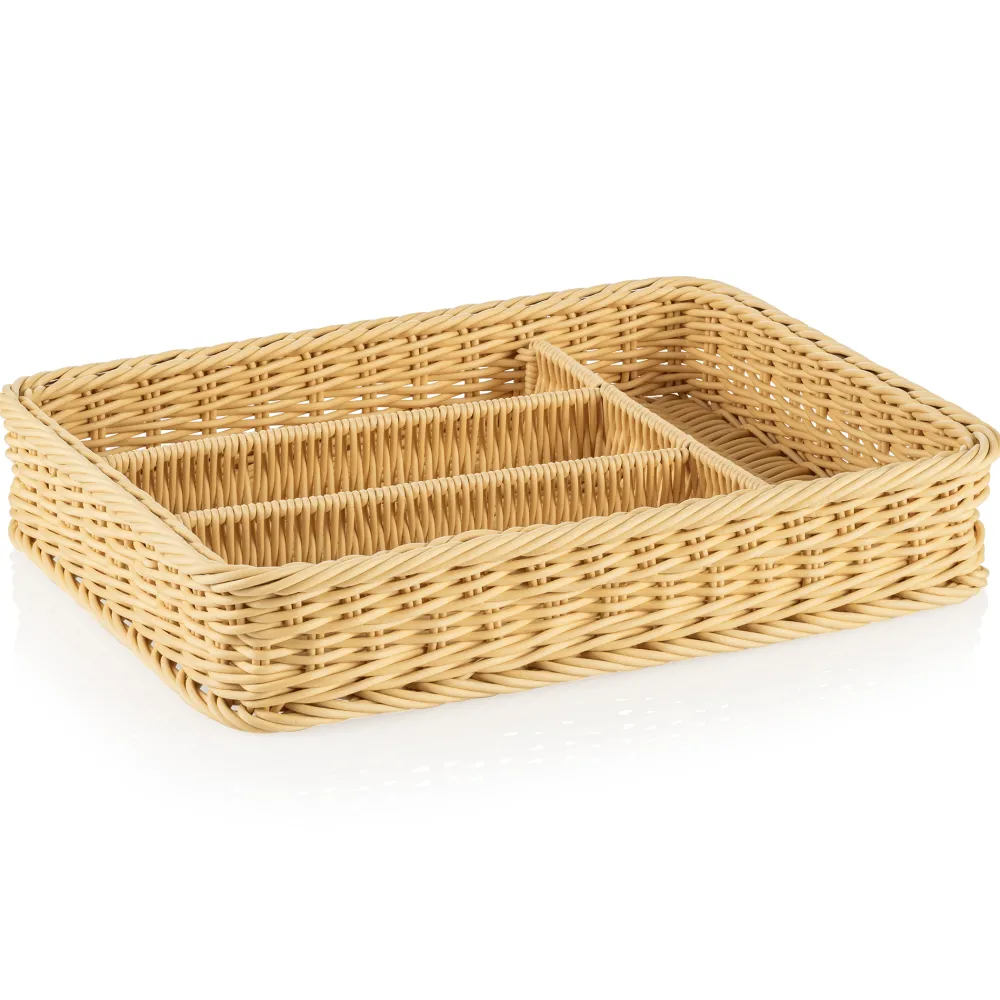 Barstuff Besteckkorb Polypropylen hellbeige - 40x30x6,5cm