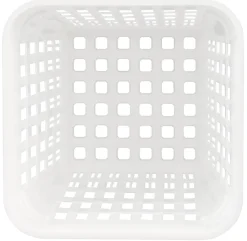Barstuff Besteck-Spülkorb, PP Kunststoff weiß - 13,8x10,8cm