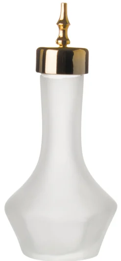 Barstuff Bitterflasche satiniert, Prime Bar, Ausgießer goldfarben - 30ml