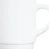 Barstuff Bockbecher / Tasse Opalglas weiß, Luminarc - 290ml (12 Stk.)