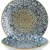 Barstuff Bonna Alhambra Bloom Teller tief 28cm blau - 6 Stück