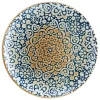 Barstuff Bonna Alhambra Gourmet Teller flach 21cm blau - 12 Stück