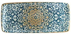Barstuff Bonna Alhambra Moove Platte 34x16cm blau - 12 Stück