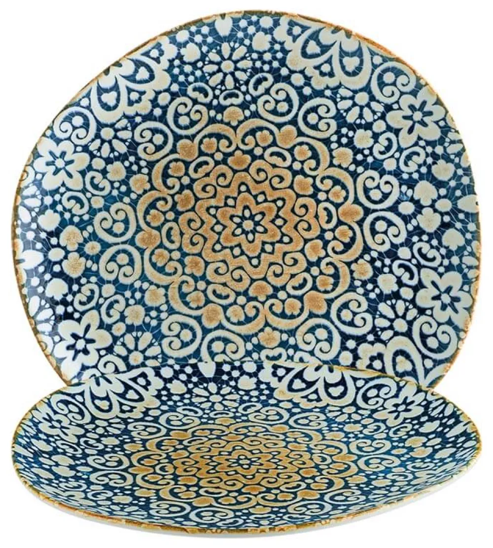 Barstuff Bonna Alhambra Vago Teller flach 29cm blau - 6 Stück