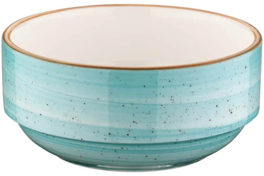 Barstuff Bonna Aura Aqua Banquet Stapelschale 12cm, 35cl türkis - 12 Stück
