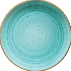 Barstuff Bonna Aura Aqua Gourmet Teller flach 27cm türkis - 12 Stück