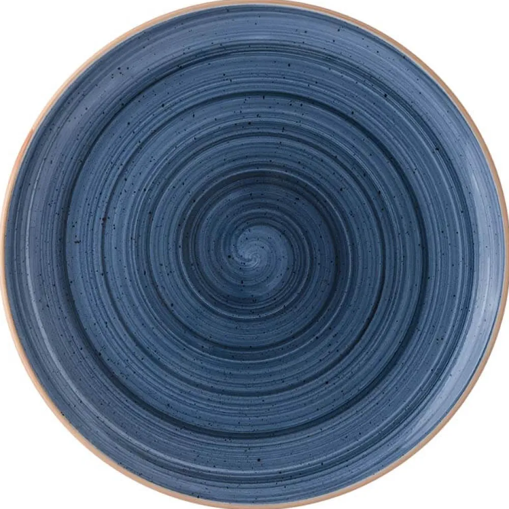 Barstuff Bonna Aura Dusk Gourmet Teller flach 17cm blau - 12 Stück
