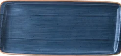Barstuff Bonna Aura Dusk Moove Platte 34x16cm blau - 12 Stück