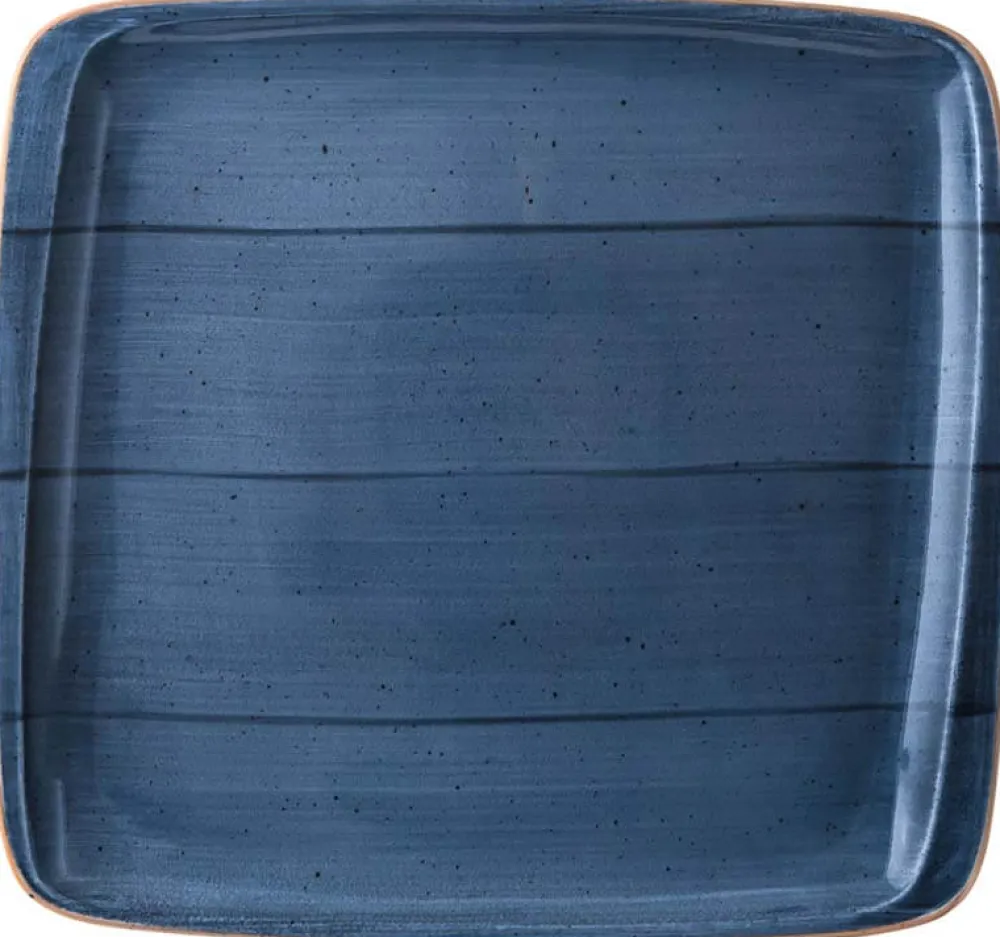 Barstuff Bonna Aura Dusk Moove Platte 32x30cm blau - 6 Stück