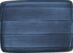 Barstuff Bonna Aura Dusk Moove Platte 36x25cm blau - 6 Stück
