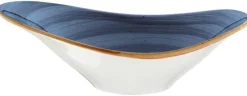Barstuff Bonna Aura Dusk Stream Schale 27x19cm, 75cl blau - 6 Stück