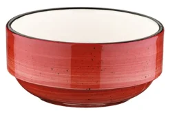 Barstuff Bonna Aura Passion Banquet Stapelschale 6cm, 3cl rot - 24 Stück