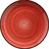Barstuff Bonna Aura Passion Gourmet Teller flach 17cm rot - 12 Stück