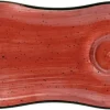 Barstuff Bonna Aura Passion Gourmet Setplatte 25x12cm rot - 12 Stück
