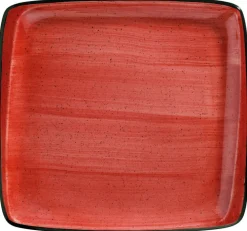 Barstuff Bonna Aura Passion Moove Platte 32x30cm rot - 6 Stück