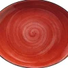 Barstuff Bonna Aura Passion Moove Platte oval 31x24cm rot - 6 Stück