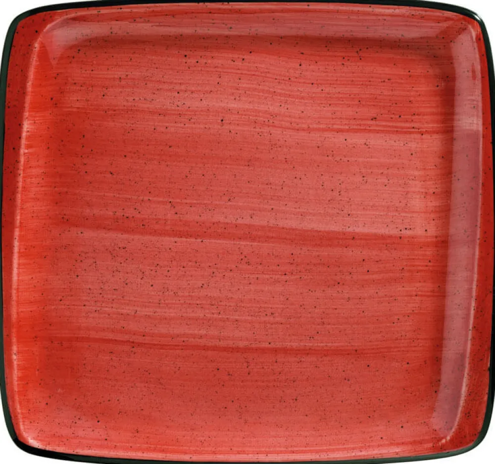 Barstuff Bonna Aura Passion Moove Platte 27x25cm rot - 6 Stück