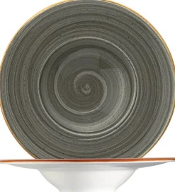 Barstuff Bonna Aura Space Banquet Pastateller 28cm grau - 6 Stück