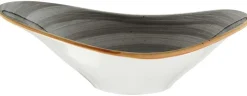 Barstuff Bonna Aura Space Stream Schale 27x19cm, 75cl grau - 6 Stück
