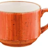 Barstuff Bonna Aura Terracotta Banquet Obertasse 21cl stapelbar orange - 6 Stück