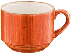 Barstuff Bonna Aura Terracotta Banquet Obertasse 21cl stapelbar orange - 6 Stück