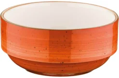 Barstuff Bonna Aura Terracotta Banquet Stapelschale 14cm, 50cl orange - 12 Stück