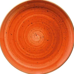 Barstuff Bonna Aura Terracotta Gourmet Teller flach 30cm orange - 6 Stück